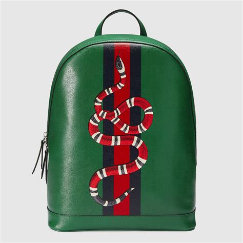 gucci backpack snake uk|Gucci shark backpack.